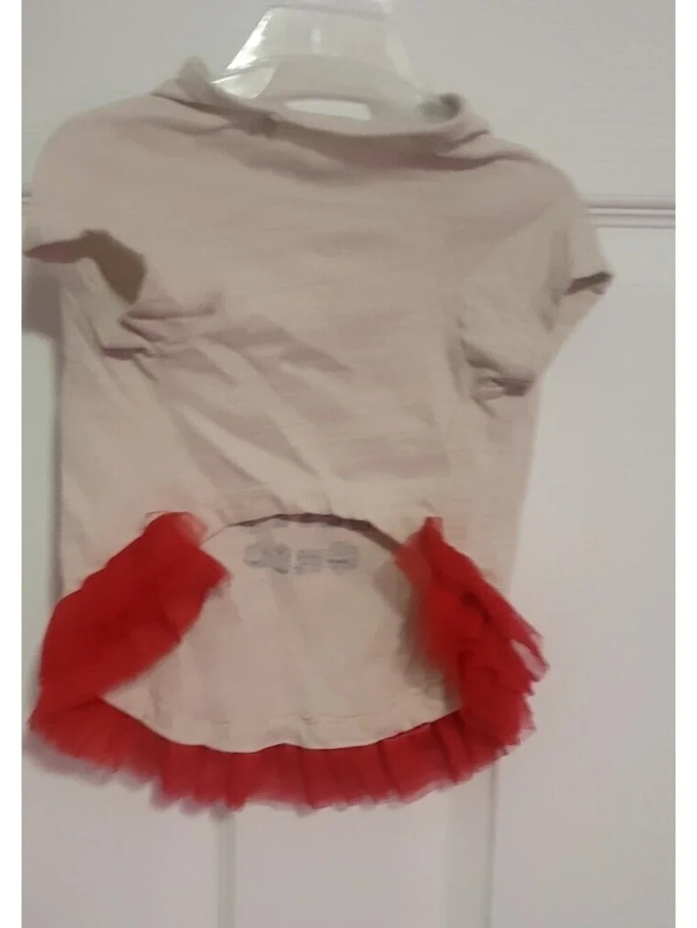 BERRY CUTE 🍓 TUTU PET TEE T- SHIRT LARGE